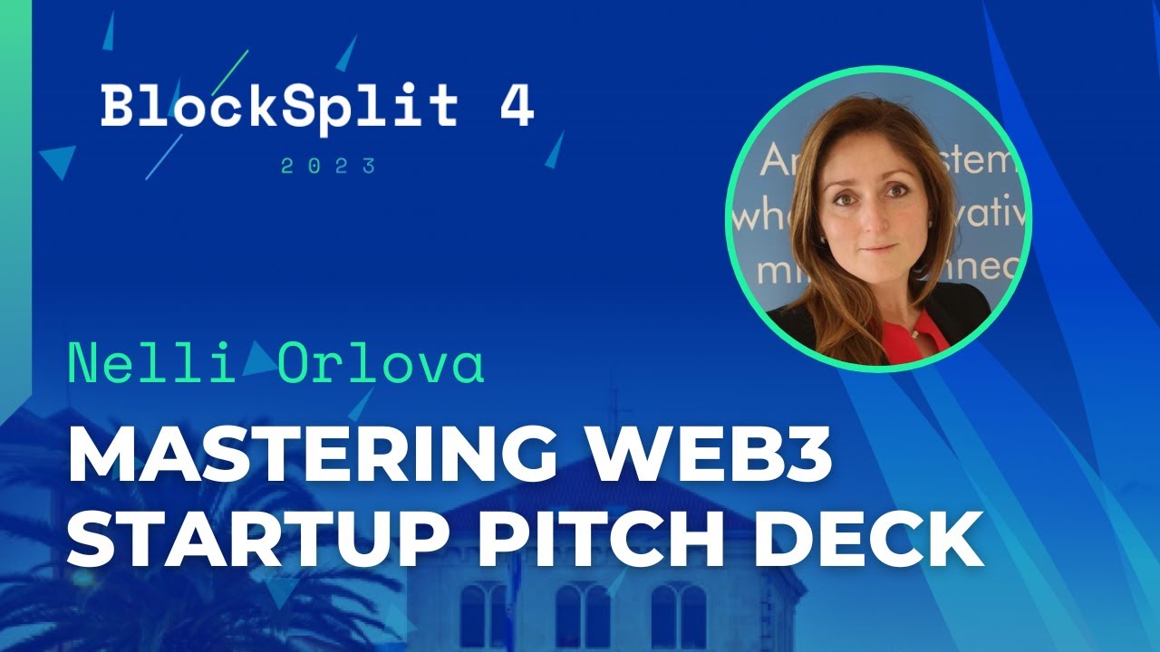 Mastering web3 startup pitch deck – Nelli Orlova