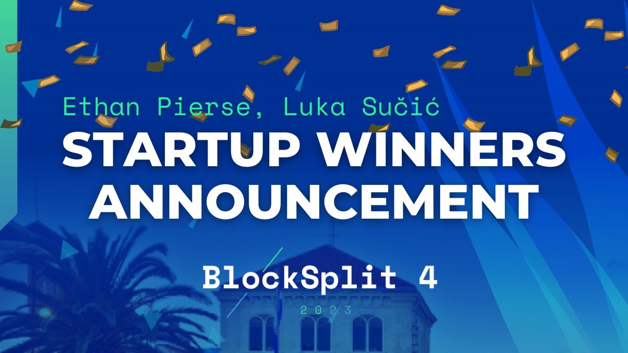 Startup Winners Announcement